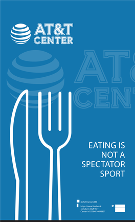 Eating Is Not a Spectator Sport