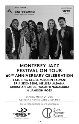 Monterey Jazz Festival on Tour