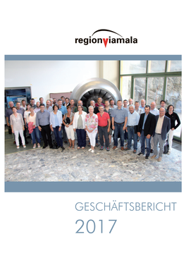 Geschäftsbericht 2017 Der Region