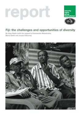 Fiji: the Challenges and Opportunities of Diversity
