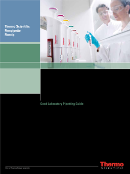 Finnpipette Finntip Good Laboratory Pipetting Guide