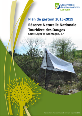 Réserve Naturelle Naɵonale Tourbière Des Dauges Plan De