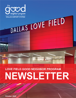 Love Field Good Neighbor Program