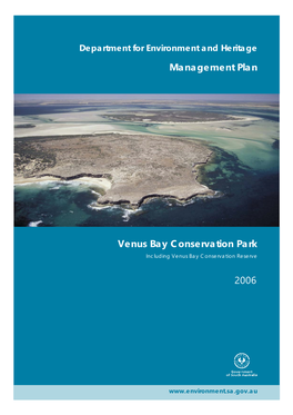 Venus Bay Conservation Park 2006 Management Plan