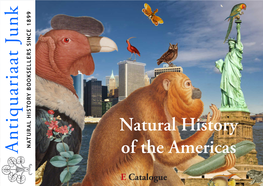 Natural History of the Americas