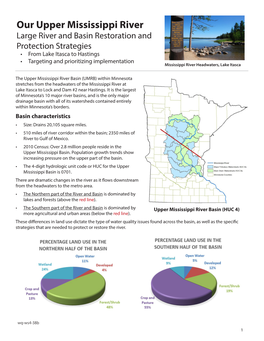 Upper Mississippi River and Basin Restoration and Protection Strategies