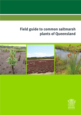 Field Guide to Common Saltmarsh Plants of Queensland