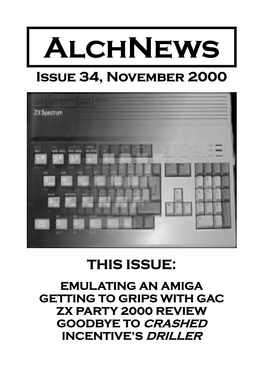 Alchnews Issue 34, November 2000