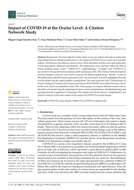 Impact of COVID-19 at the Ocular Level: a Citation Network Study