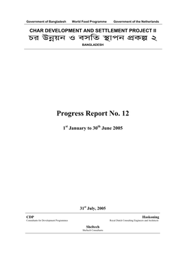 Progress Report No. 12