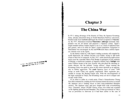 Chapter 3 the China War