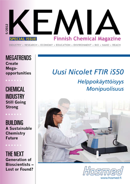 Uusi Nicolet FTIR Is50