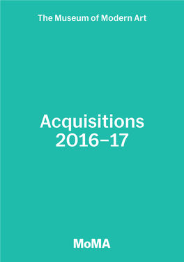 Acquisitions 2016–17