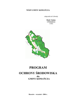 Komancza Program Ochrony Srodowiska