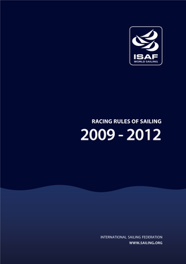 Racing Rules of Sailing 2009 - 2012