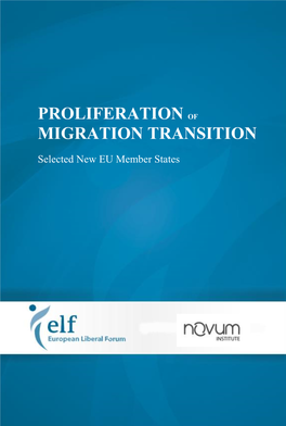 Proliferation of Migration Transition