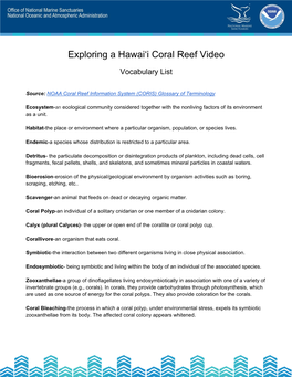 Exploring a Hawai'i Coral Reef Video