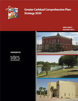 Greater Carlsbad Comprehensive Plan: Strategy 2030– Draft December 2012 Page I