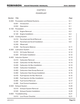 Chapter 6 Powerplant