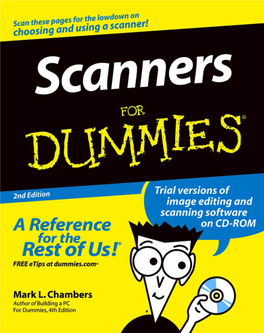 Scanners for Dummies‰