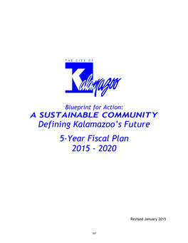 Defining Kalamazoo's Future 5-Year Fiscal Plan 2015