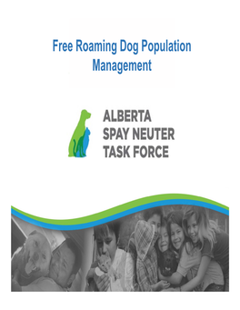 Dog Population Management – Alanna Collicutt, AB Spay And