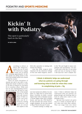 Kickin' It with Podiatry