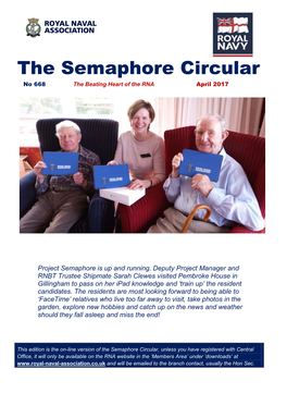 The Semaphore Circular No 668 the Beating Heart of the RNA April 2017