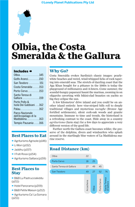 Olbia, the Costa Smeralda & the Gallura