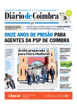 Onze Anos De Prisão Para Agentes Da Psp De Coimbra