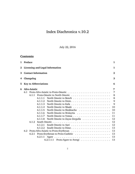 Index Diachronica V.10.2