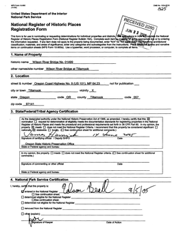 BA? ^ National Register of Historic Places / /^^{^Dpo ^- Registration Form / / JUN ^^Sf^O