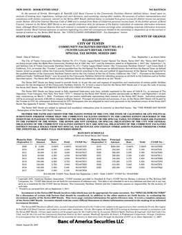 Banc of America Securities