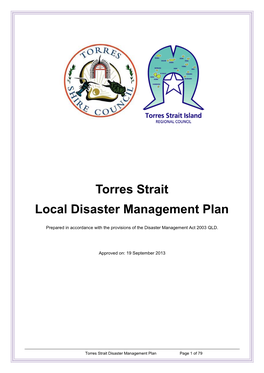 Torres Strait Local Disaster Management Plan Is Approved