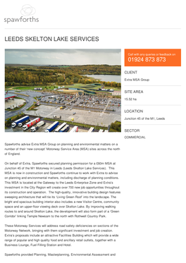 Leeds Skelton Lake Services