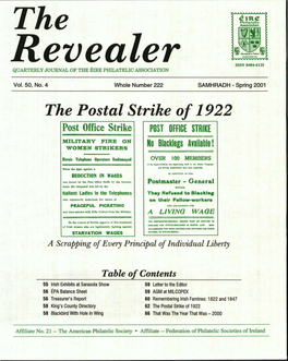 The Postal Strike of 1922 Post Office Strike POST OFFICE STRIKE MILITARY FIRE on WOMEN STRIKERS No Blacklegs Available!