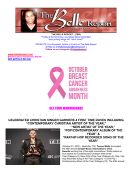 Get Your Mammogram!