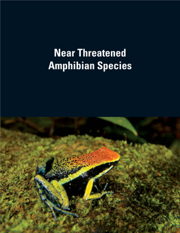 Near Threatened Amphibian Species 610 Threatened Amphibians of the World