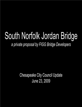 South Norfolk Jordan Bridge a Private Proposal by FIGG Bridge Developers