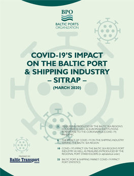 Covid-19'S Impact on the Baltic Port & Shipping Industry – Sitrap