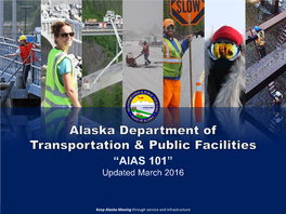 Nationwide • Statewide • AIAS • Your Airport and You