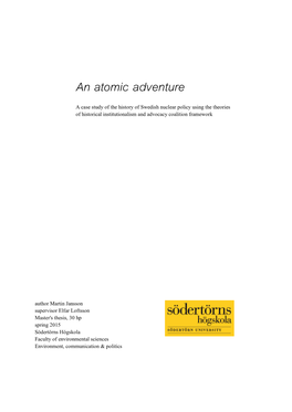 An Atomic Adventure