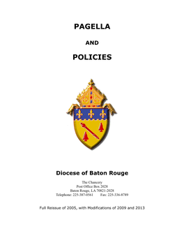 Pagella and Policies