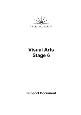 Visual Arts Stage 6