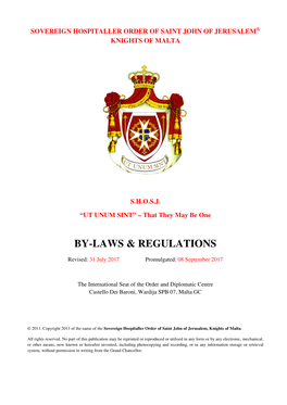 By-Laws & Regulations