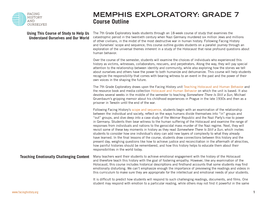 MEMPHIS EXPLORATORY: GRADE 7 Course Outline