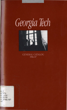 General Catalog 1986-87