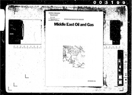 Middle East Oil and Gas