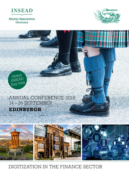 Annual Conference 2018 14 – 16 September Edinburgh