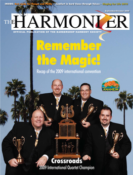 Remember the Magic! Recap of the 2009 International Convention